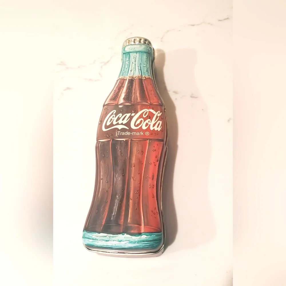 Coca Cola Tin Metal Vintage 1996 Coke Collectible